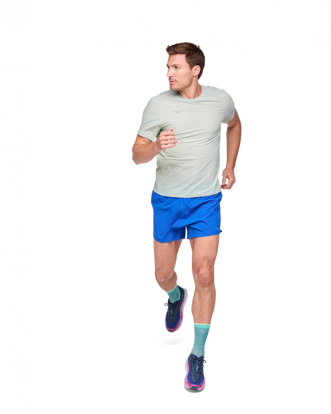 Hoka M AIROLITE RUN SHORT SLEEVE Aloe Vera