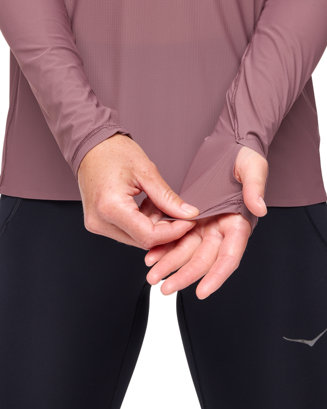 Hoka W AIROLITE RUN LONG SLEEVE Smokey Quartz