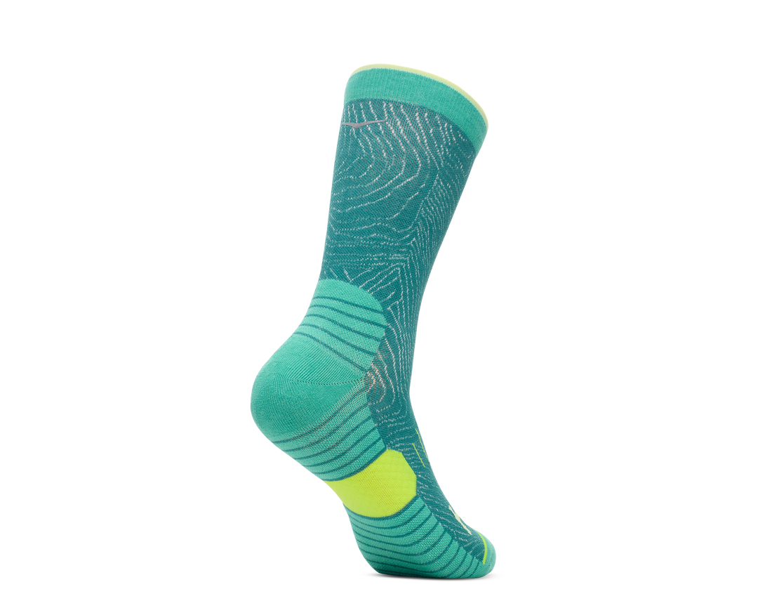 Hoka Tekstil U CREW RUN SOCK 3-PACK Celery Root / Pk Twlght / Ocea