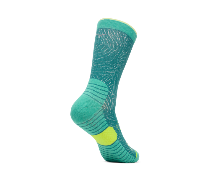 Hoka Tekstil U CREW RUN SOCK 3-PACK Celery Root / Pk Twlght / Ocea