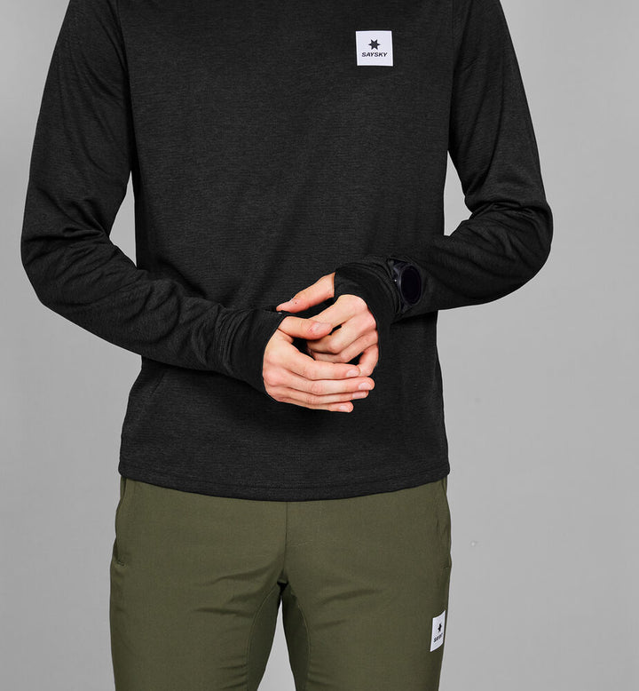 Saysky Clean Flow Long Sleeve Black