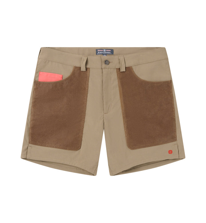 Amundsen Sports 7Incher Field Shorts Mens Cowboy/Tan