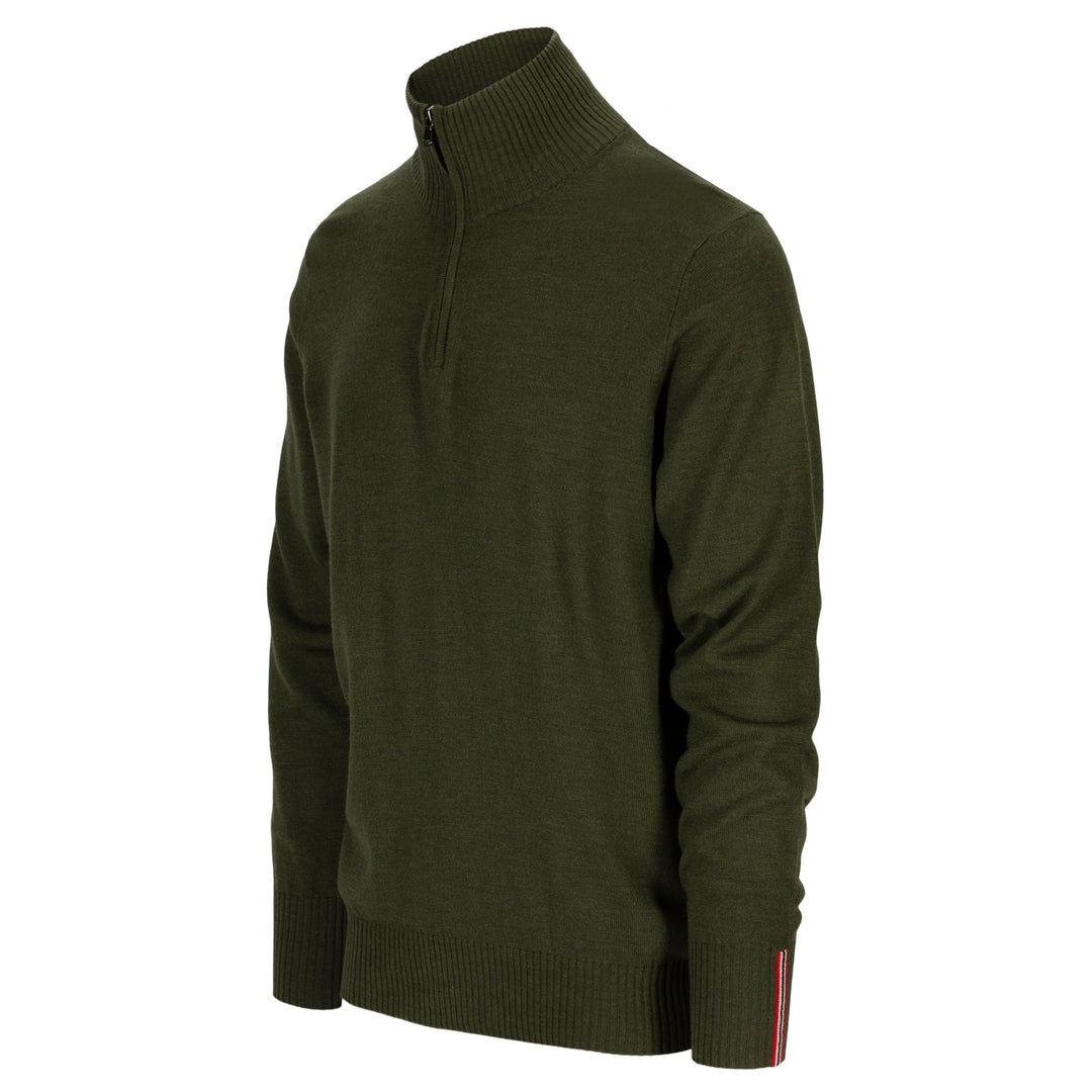 Amundsen Sports Peak Half Zip Mens Earth