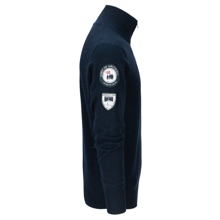 Amundsen Sports Peak Half Zip Mens Faded Navy