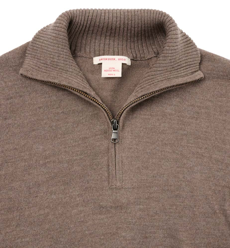 Amundsen Sports Amundsen Peak Half Zip Mens Dark Desert