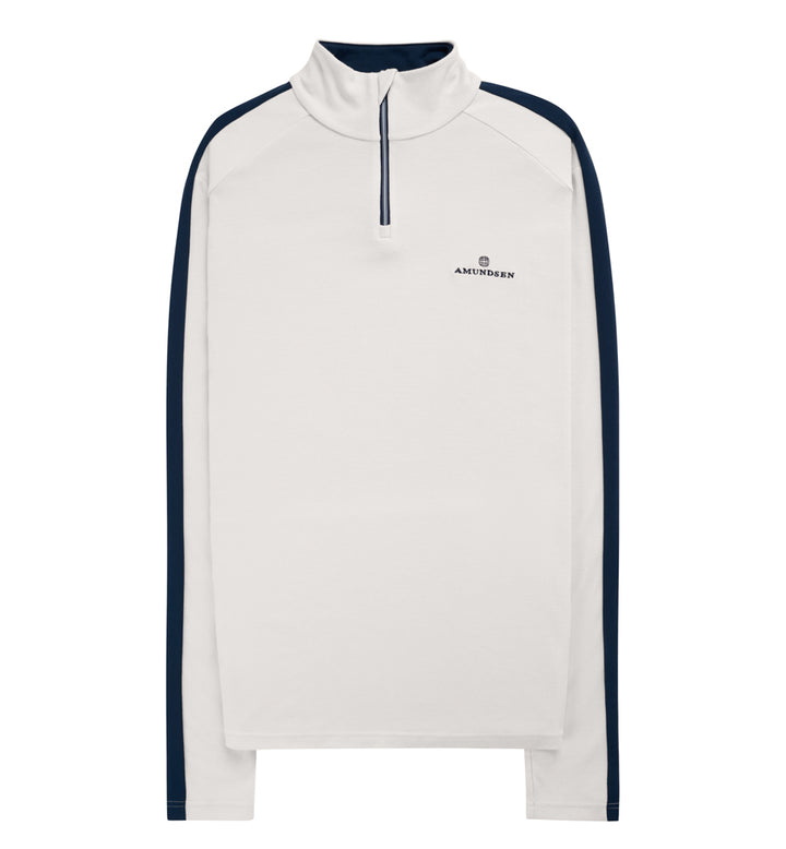 Amundsen Sports 5Mila Half Zip Mens White