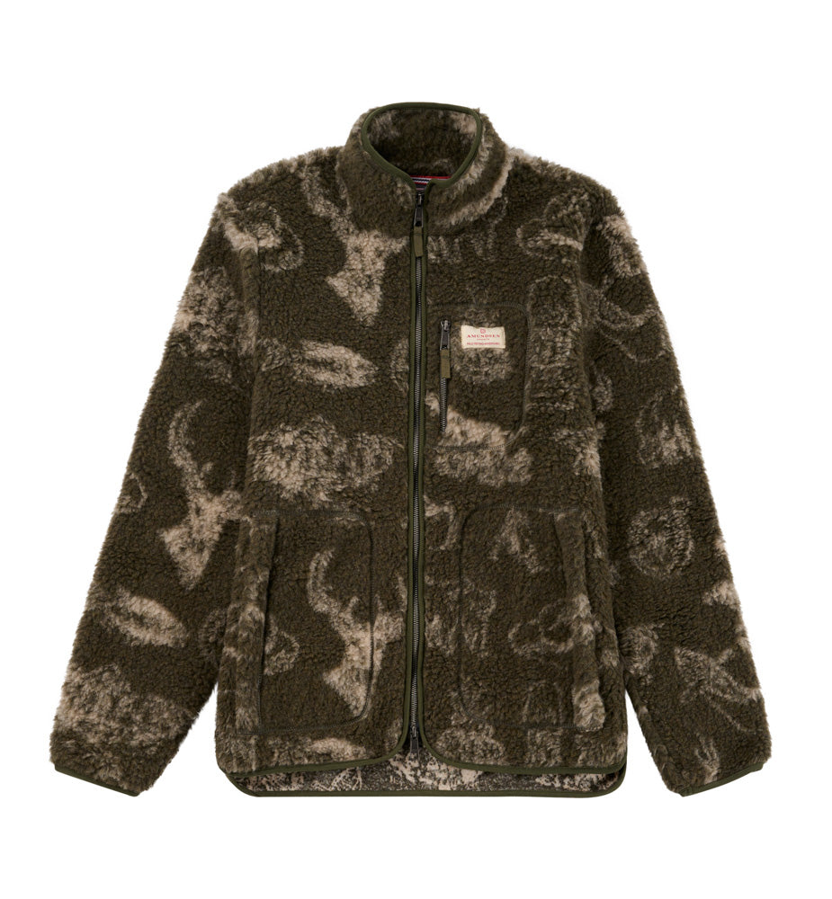 Amundsen Sports Huntsman Fleece Mens Olive/Pattern