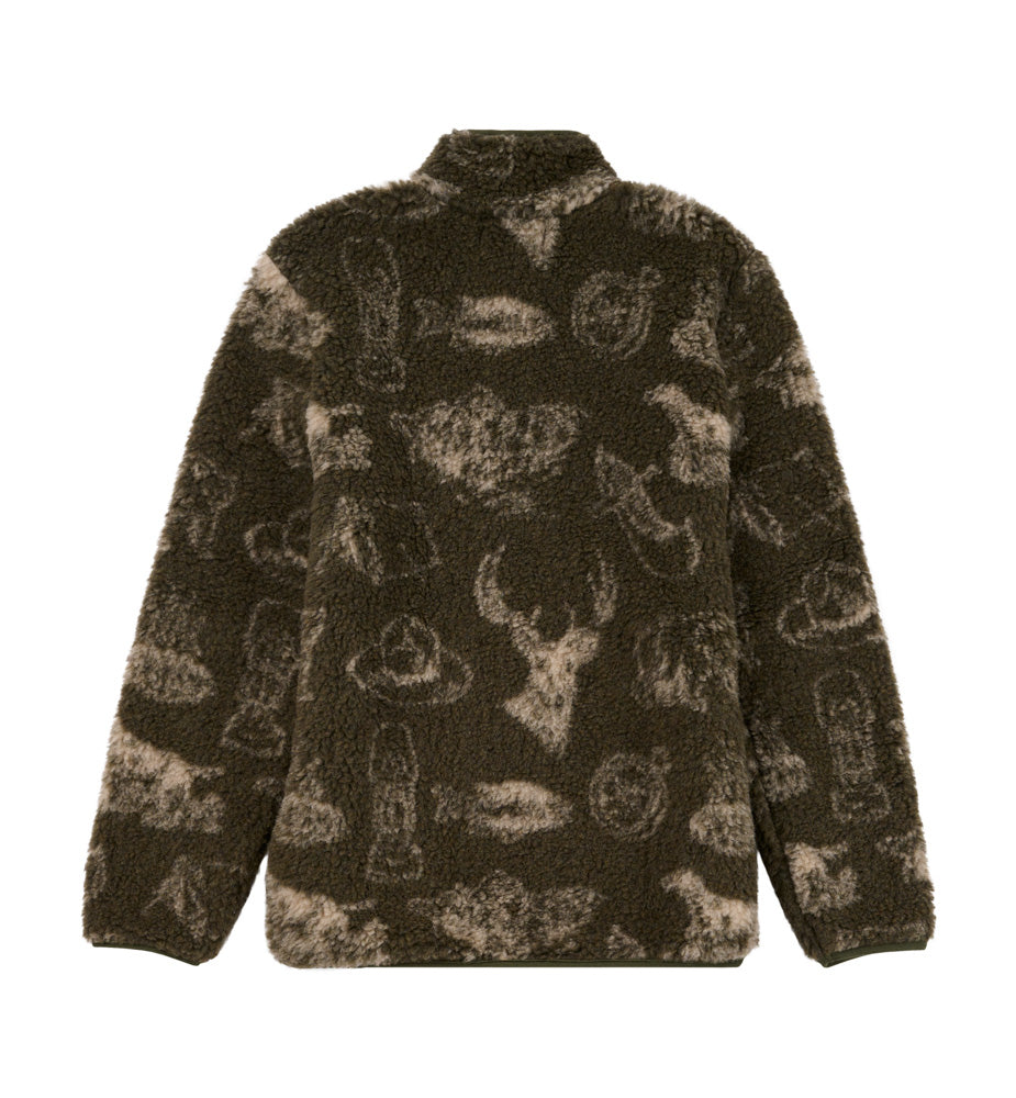 Amundsen Sports Huntsman Fleece Mens Olive/Pattern