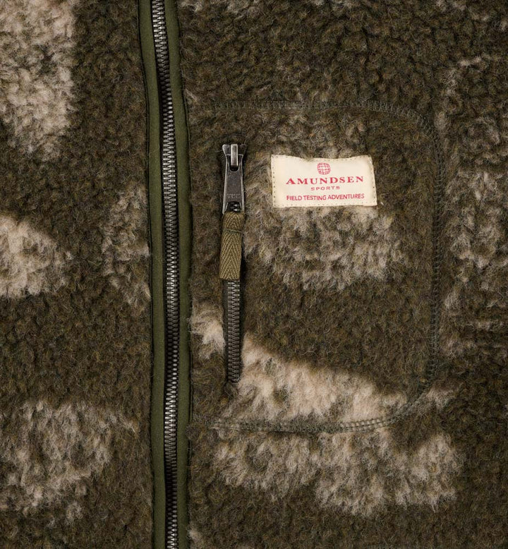 Amundsen Sports Huntsman Fleece Mens Olive/Pattern