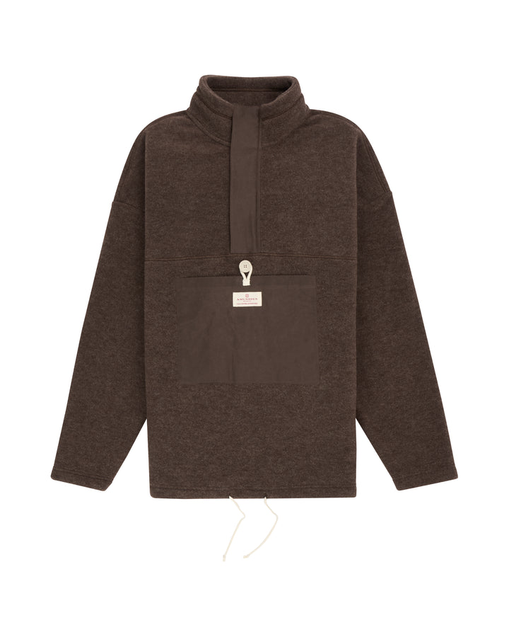 Amundsen Sports V-Bond Waxed Fleece Mens Cowboy/Brown