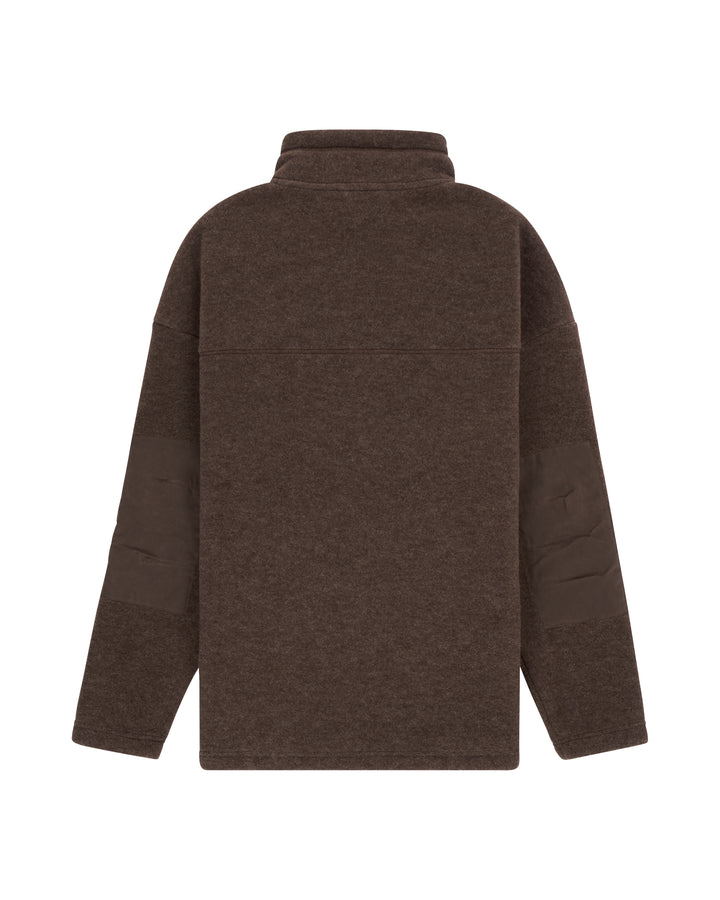 Amundsen Sports V-Bond Waxed Fleece Mens Cowboy/Brown