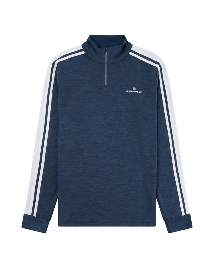 Amundsen Sports 5Mila Half-Zip Lines Mens Faded Navy