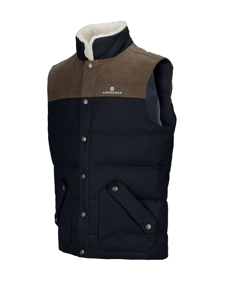 Amundsen Sports Huntsman Vest Mens Faded Navy