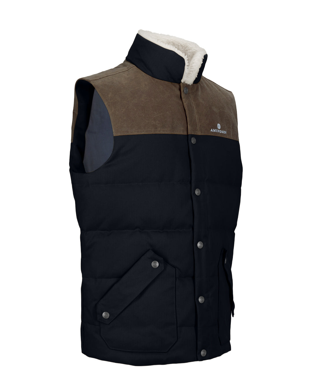 Amundsen Sports Huntsman Vest Mens Faded Navy