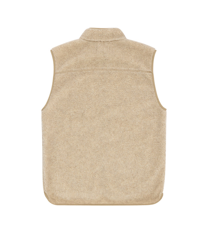 Amundsen Sports Heroes Wool Fleece Vest Mens  Natural