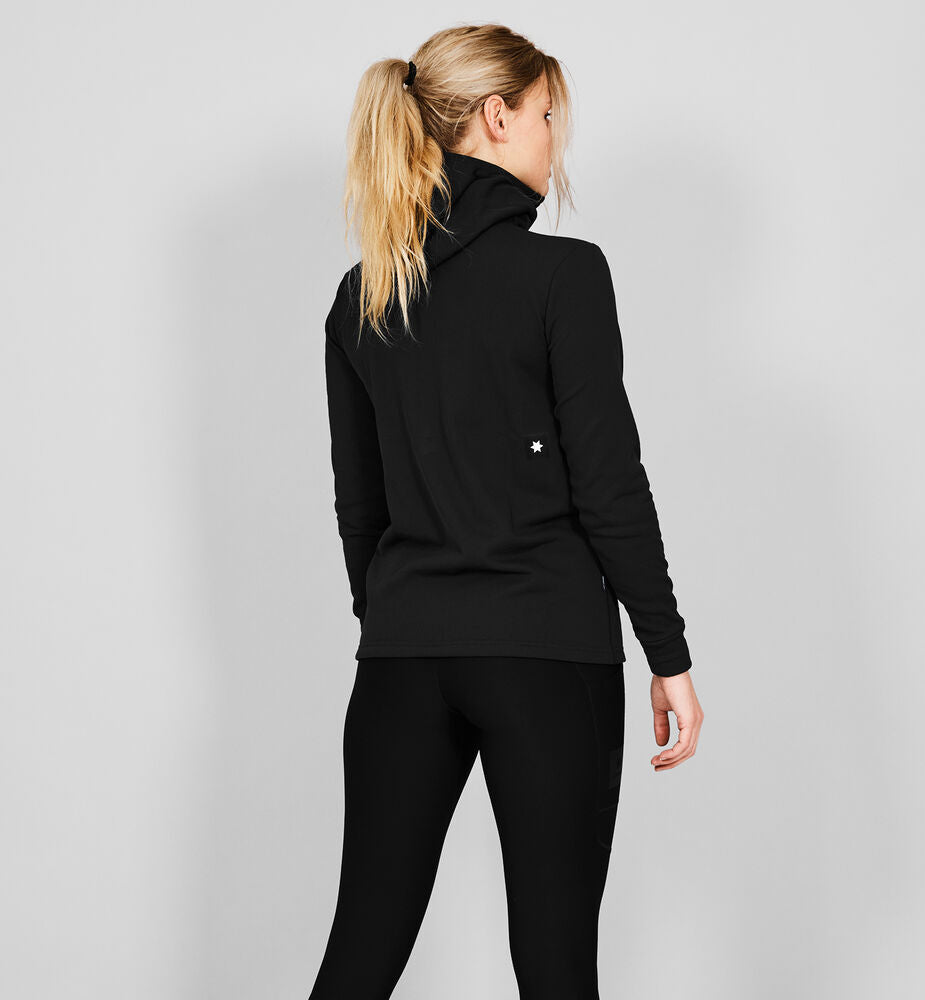 Saysky W Combat Half Zip Fleece Hoodie Black