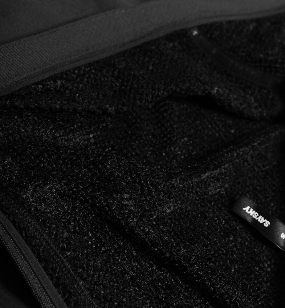 Saysky W Combat Half Zip Fleece Hoodie Black