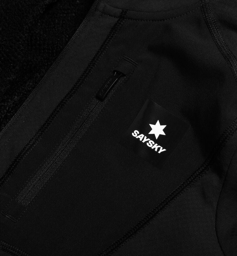 Saysky W Combat Half Zip Fleece Hoodie Black