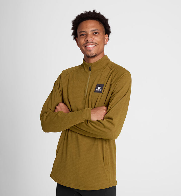 Saysky Blaze Half Zip Light Fleece Camel