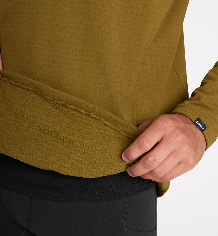 Saysky Blaze Half Zip Light Fleece Camel