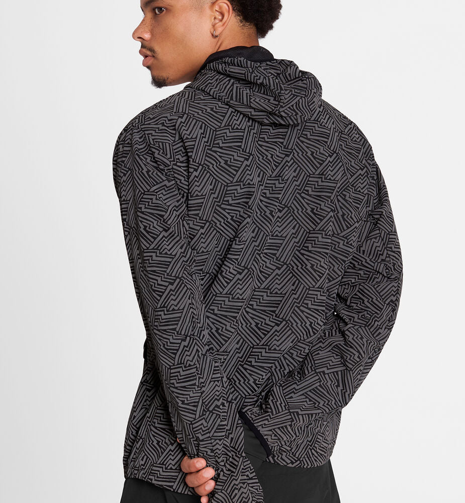 Saysky Reflective Blaze Jacket Black Aop