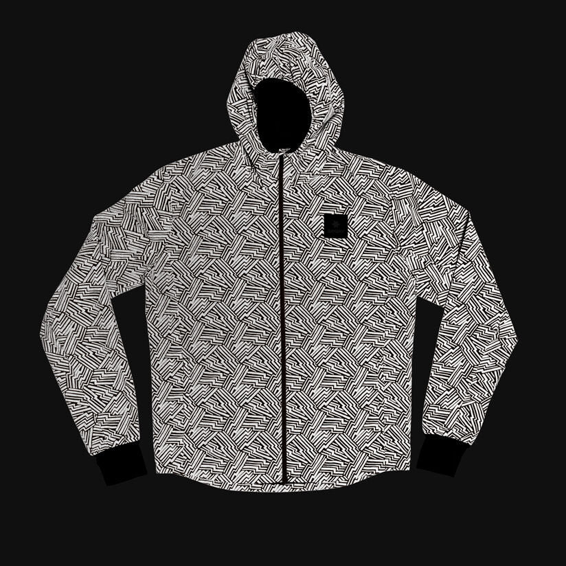 Saysky Reflective Blaze Jacket Black Aop