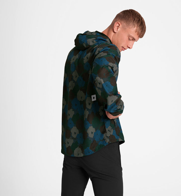 Saysky Flower Pace Jacket Blue Aop