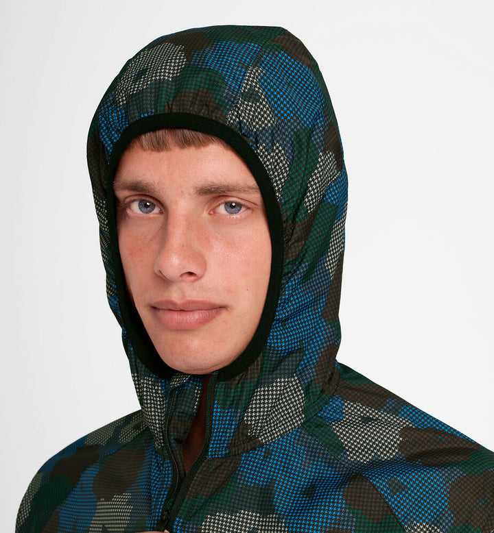 Saysky Flower Pace Jacket Blue Aop