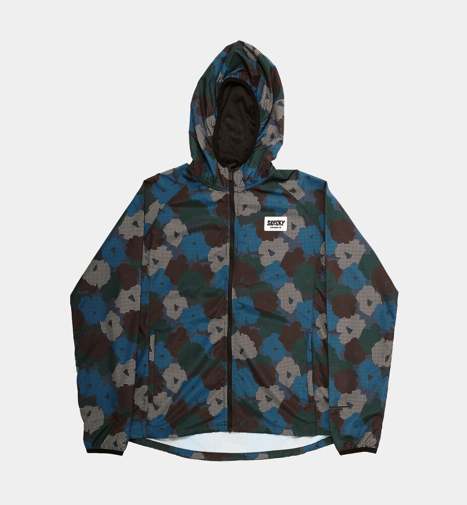 Saysky Flower Pace Jacket Blue Aop
