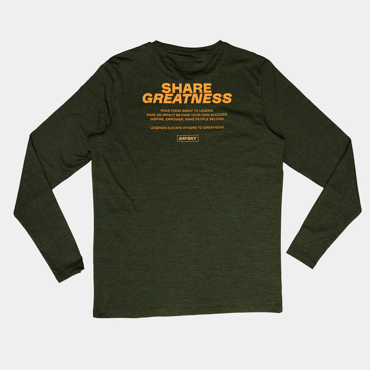 Saysky Statement Pace Long Sleeve Green