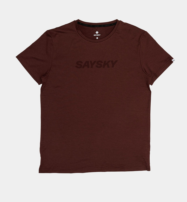 Saysky Logo Pace T-Shirt Red