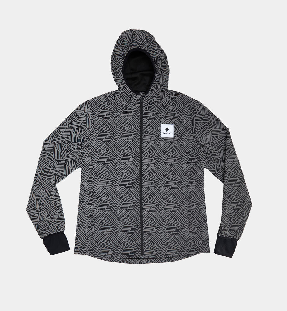 Saysky W Reflective Blaze Jacket Black Aop