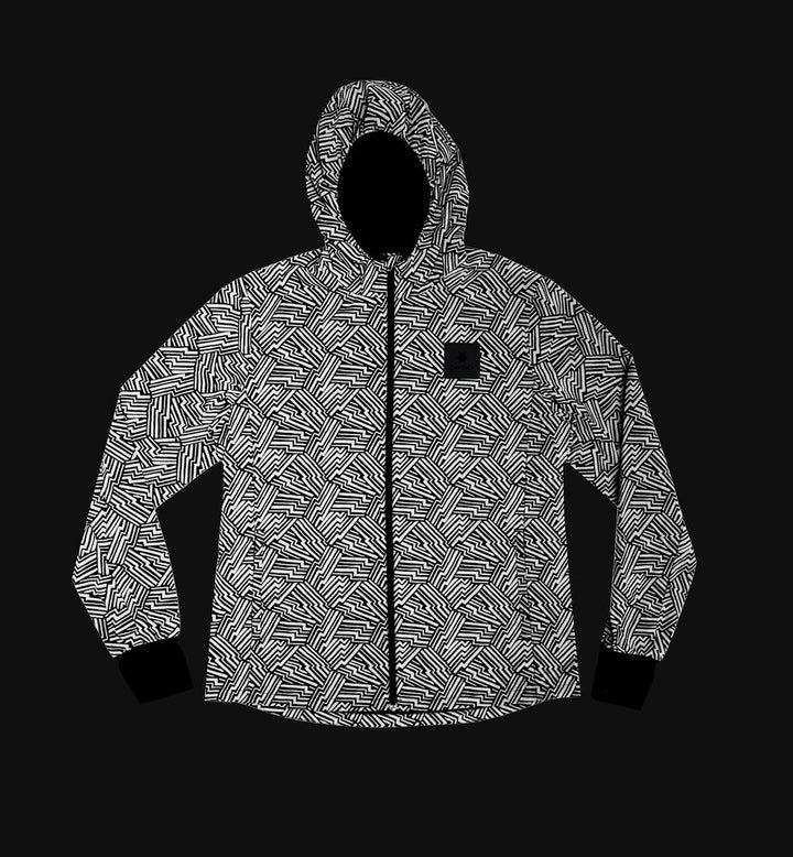 Saysky W Reflective Blaze Jacket Black Aop