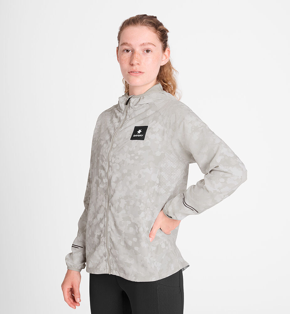 Saysky W Camo Pace Jacket Sand Aop