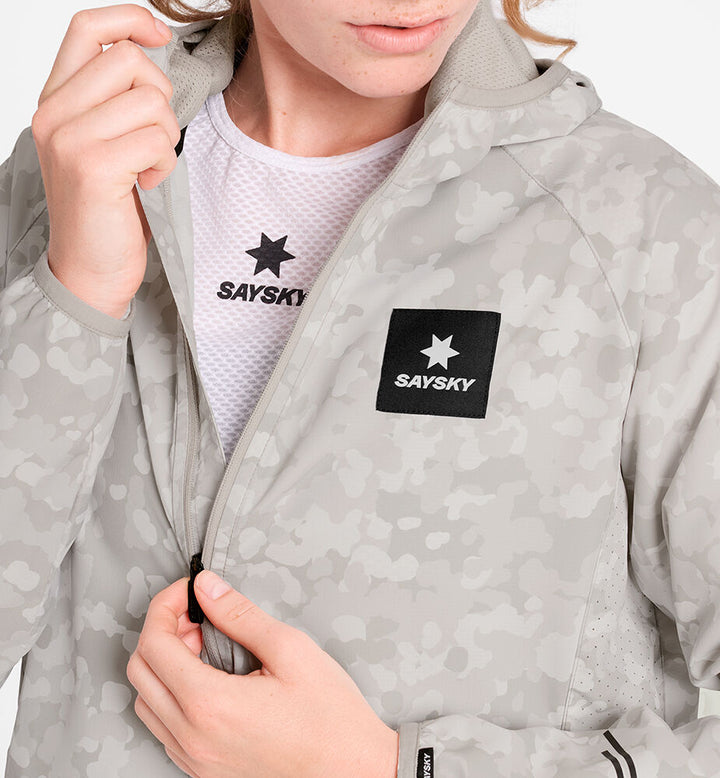 Saysky W Camo Pace Jacket Sand Aop