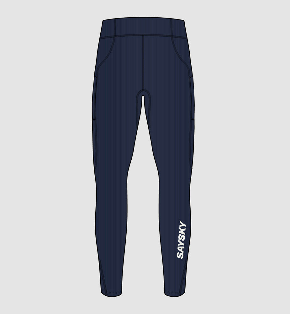 Saysky W Combat+ Rib Long Tights Blue