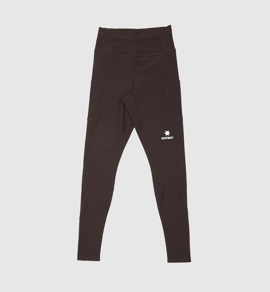 Saysky W Combat+ Rib Long Tights Coffee