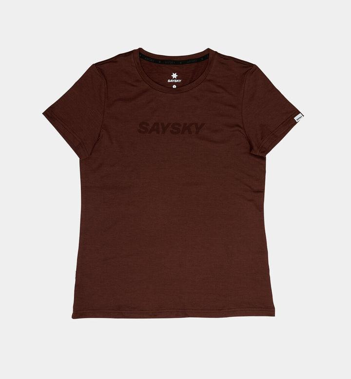 Saysky W Logo Pace T-Shirt Red