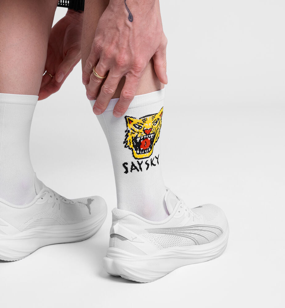Saysky Combat High Socks White