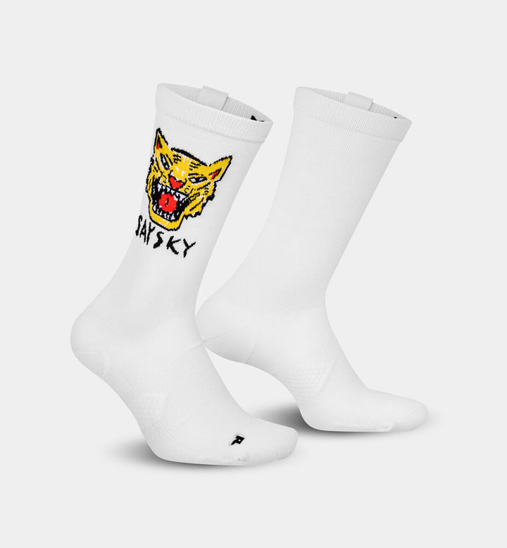 Saysky Combat High Socks White