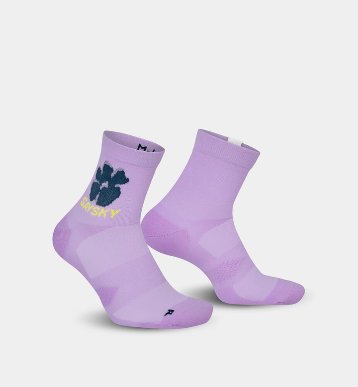 Saysky Combat Quarter Socks Purple