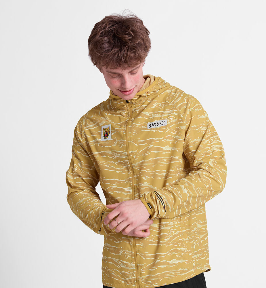 Saysky Tiger Pace Jacket Yellow Camo
