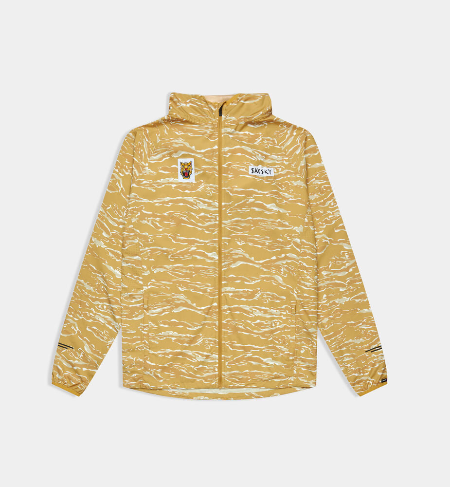 Saysky Tiger Pace Jacket Yellow Camo