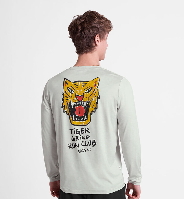 Saysky Tiger Pace Long Sleeve Grey