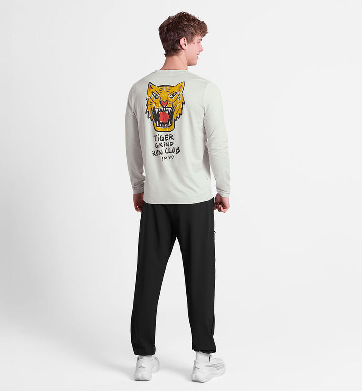 Saysky Tiger Pace Long Sleeve Grey