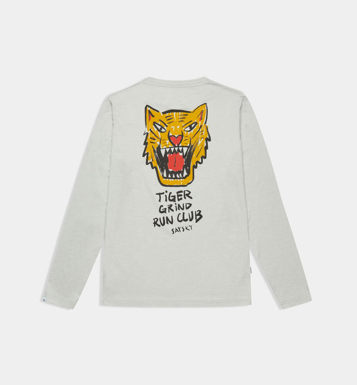 Saysky Tiger Pace Long Sleeve Grey