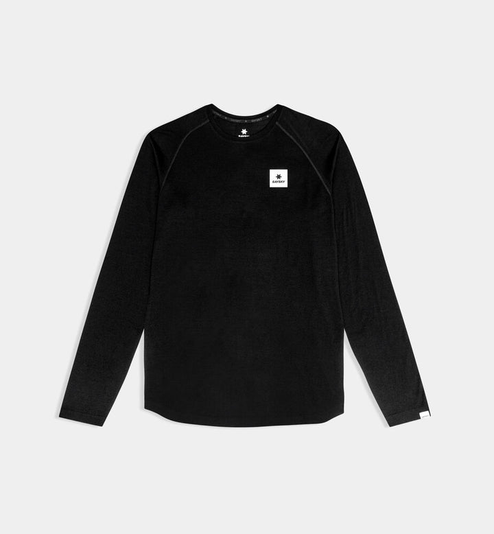 Saysky Merino Base Layer 165 Long Sleeve Black