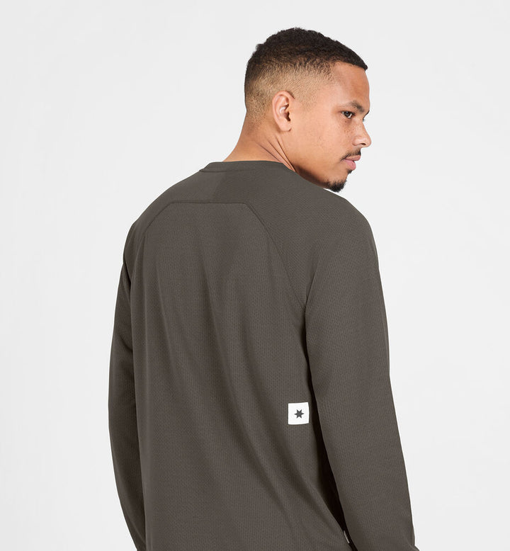 Saysky Pace Tech Long Sleeve Brown