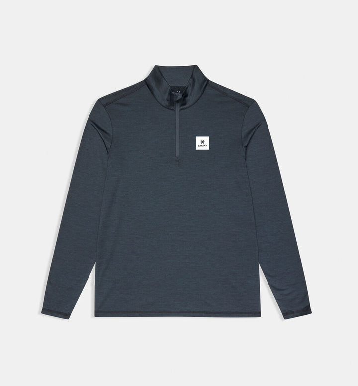 Saysky Pace Half Zip Long Sleeve Black