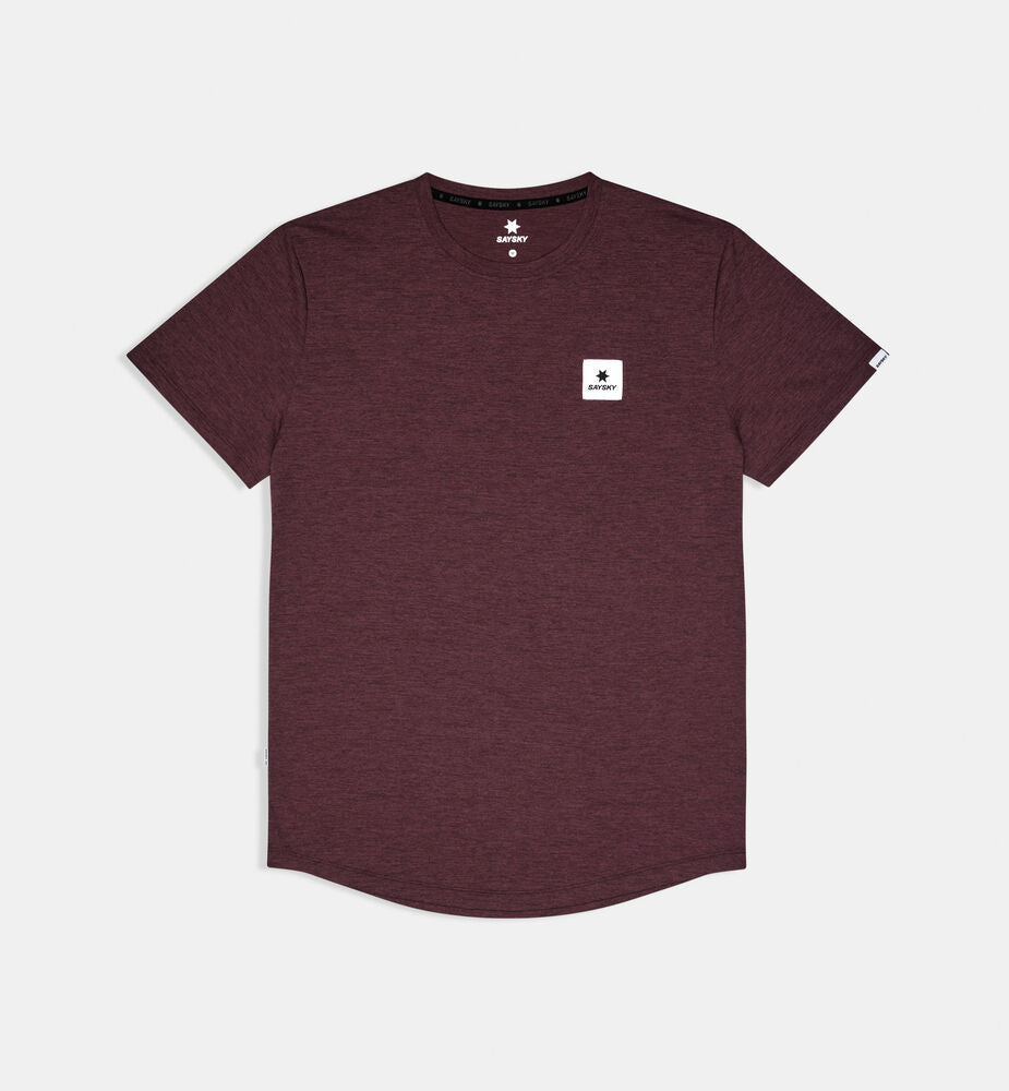 Saysky Clean Combat Pro T-shirt Burgundy